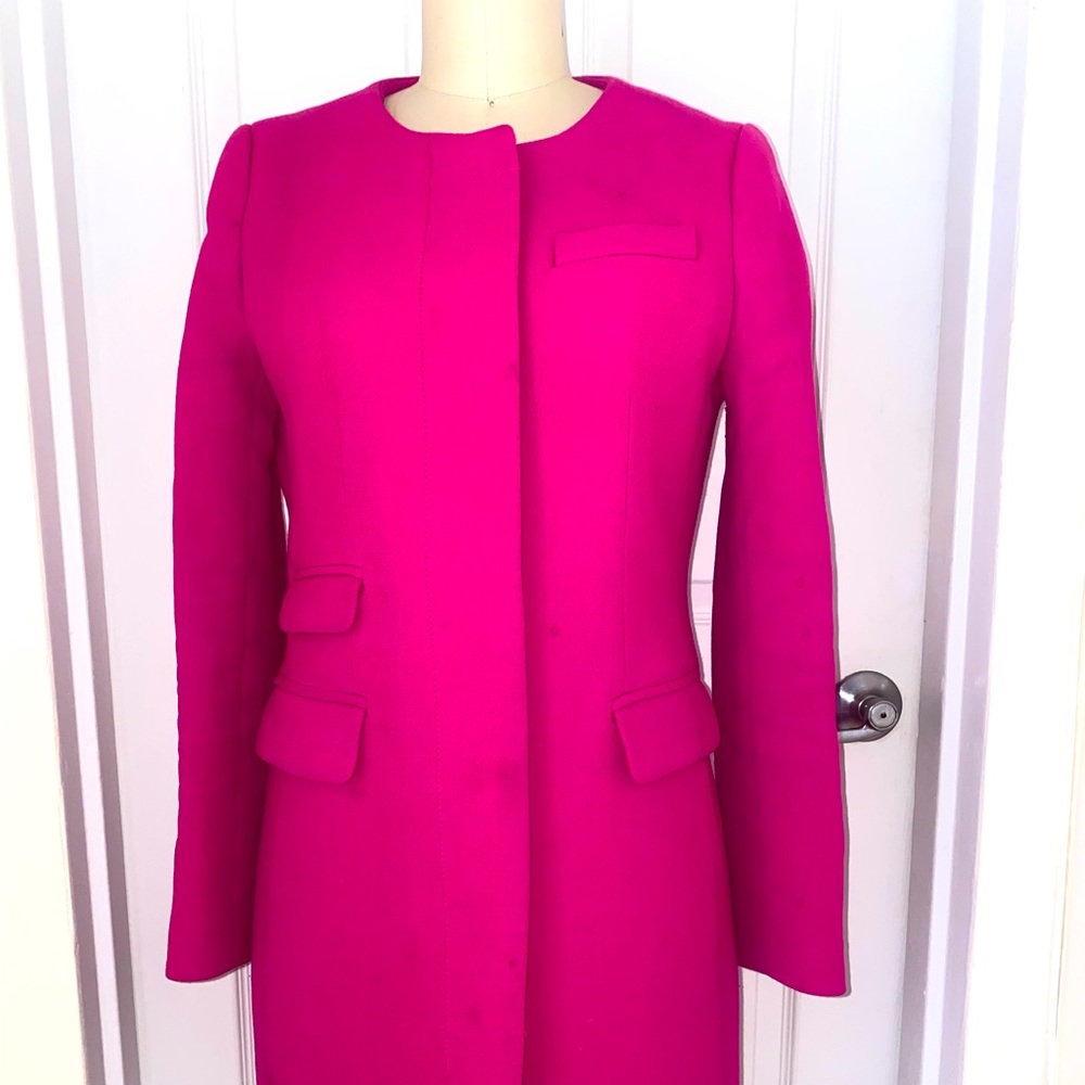 Jcrew Double Cloth Coat.